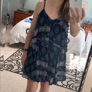 Nicholas blue paisley dress